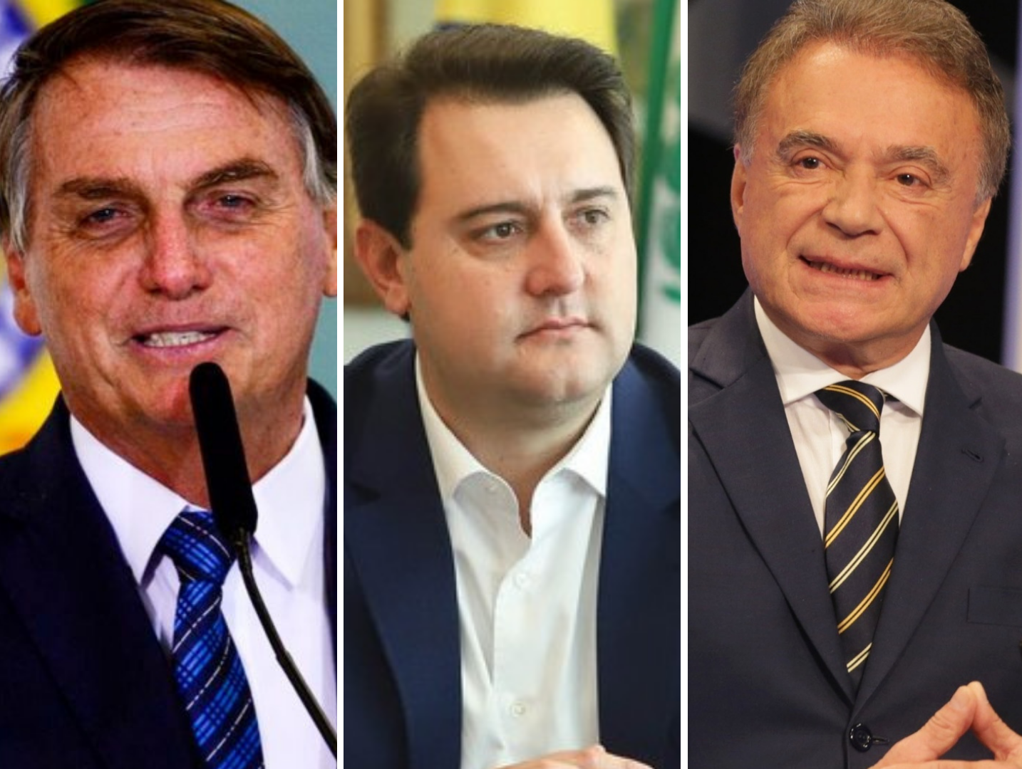 Bolsonaro, Ratinho Jr e Alvaro lideram a corrida eleitoral no Paraná